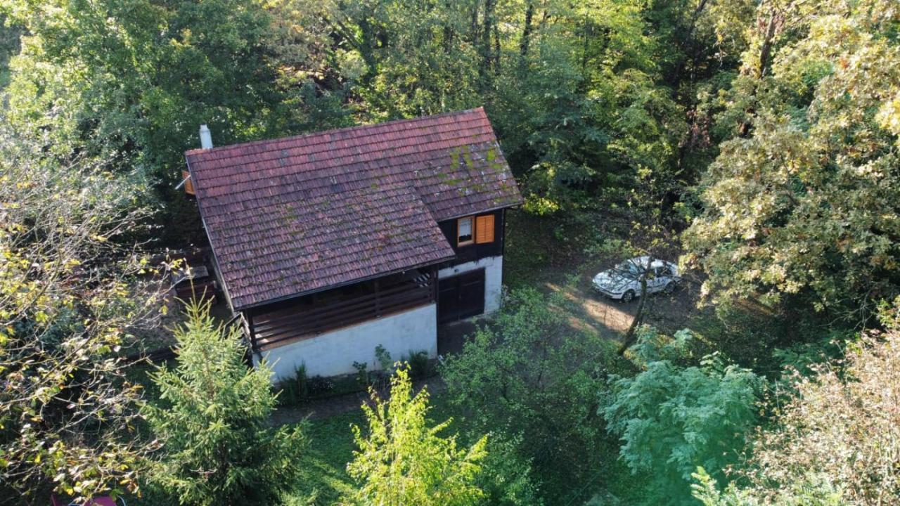 Kamanje Wooden House Near The River Kupa מראה חיצוני תמונה